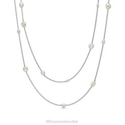 Tiffany Pearls by the Yard Sprinkle Necklace Unisex 0J0F146 Jewelry