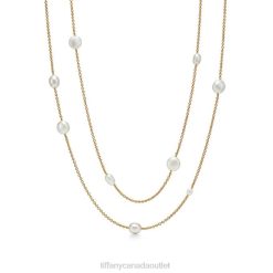 Tiffany Pearls by the Yard Sprinkle Necklace Unisex 0J0F147 Jewelry
