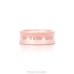 Tiffany Ring Unisex 0J0F1559 Jewelry in Rubedo Metal, Medium