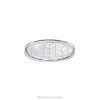 Tiffany Round Platter in Lead Crystal Unisex 0J0F2083 Home Decor
