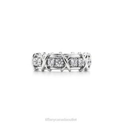 Tiffany Sixteen Stone Ring Unisex 0J0F1449 Jewelry
