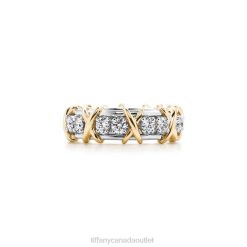 Tiffany Sixteen Stone Ring Unisex 0J0F1450 Jewelry