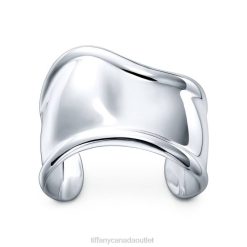 Tiffany Small Bone Cuff Unisex 0J0F1101 Jewelry in Sterling Silver