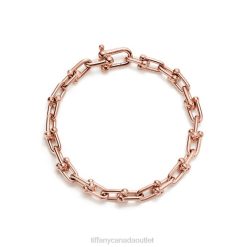 Tiffany Small Link Bracelet Unisex 0J0F1047 Jewelry in Rose Gold