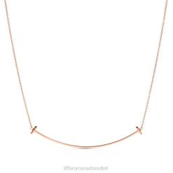 Tiffany Smile Pendant Unisex 0J0F113 Jewelry in Rose Gold, Large
