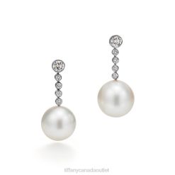 Tiffany South Sea Pearl Earrings Unisex 0J0F933 Jewelry