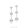 Tiffany Triple Drop Earrings Unisex 0J0F708 Jewelry