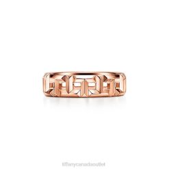 Tiffany True Wide Ring Unisex 0J0F1738 Jewelry