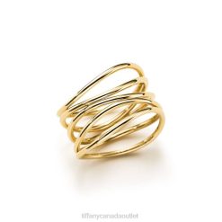 Tiffany Wave Ring Unisex 0J0F1549 Jewelry