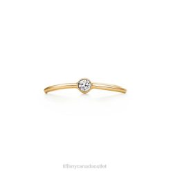 Tiffany Wave Single-row Diamond Ring Unisex 0J0F1768 Jewelry