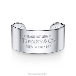 Tiffany Wide Cuff Unisex 0J0F1241 Jewelry in Sterling Silver