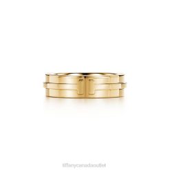 Tiffany Wide Ring Unisex 0J0F1800 Jewelry in 18k Gold