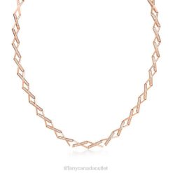Tiffany X Necklace Unisex 0J0F690 Jewelry