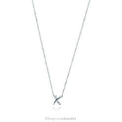 Tiffany X Pendant Unisex 0J0F415 Jewelry