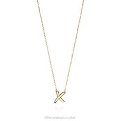 Tiffany X Pendant Unisex 0J0F44 Jewelry