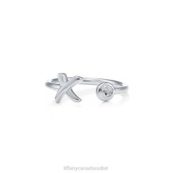 Tiffany X Wire Ring Unisex 0J0F1791 Jewelry